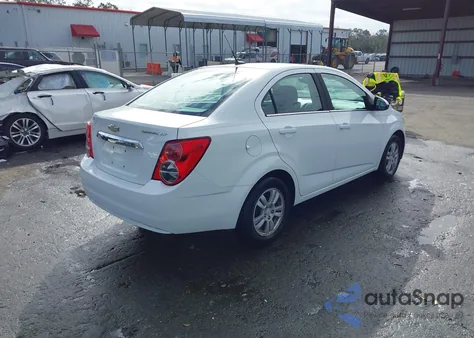 2012 Chevrolet Sonic 2Lt z USA, uszkodzony, nr VIN 1G1JC5SH0C4106160